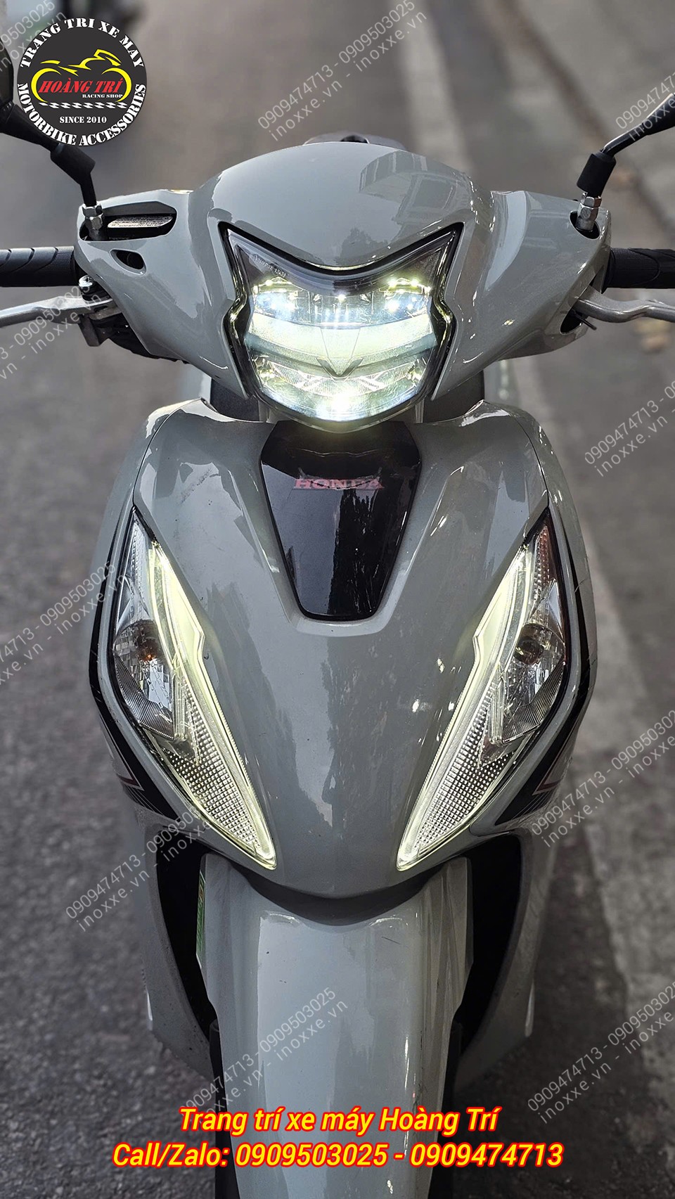 Cụm đèn Led 2 tầng Zhi.Pat Vision 2021-2026